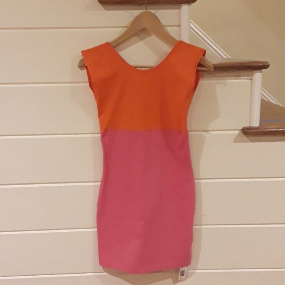 NWT American Apparel Color-block Dress